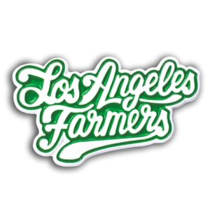 Los Angeles Farmers Pin (Green/White) (Medicinal/Recreational)