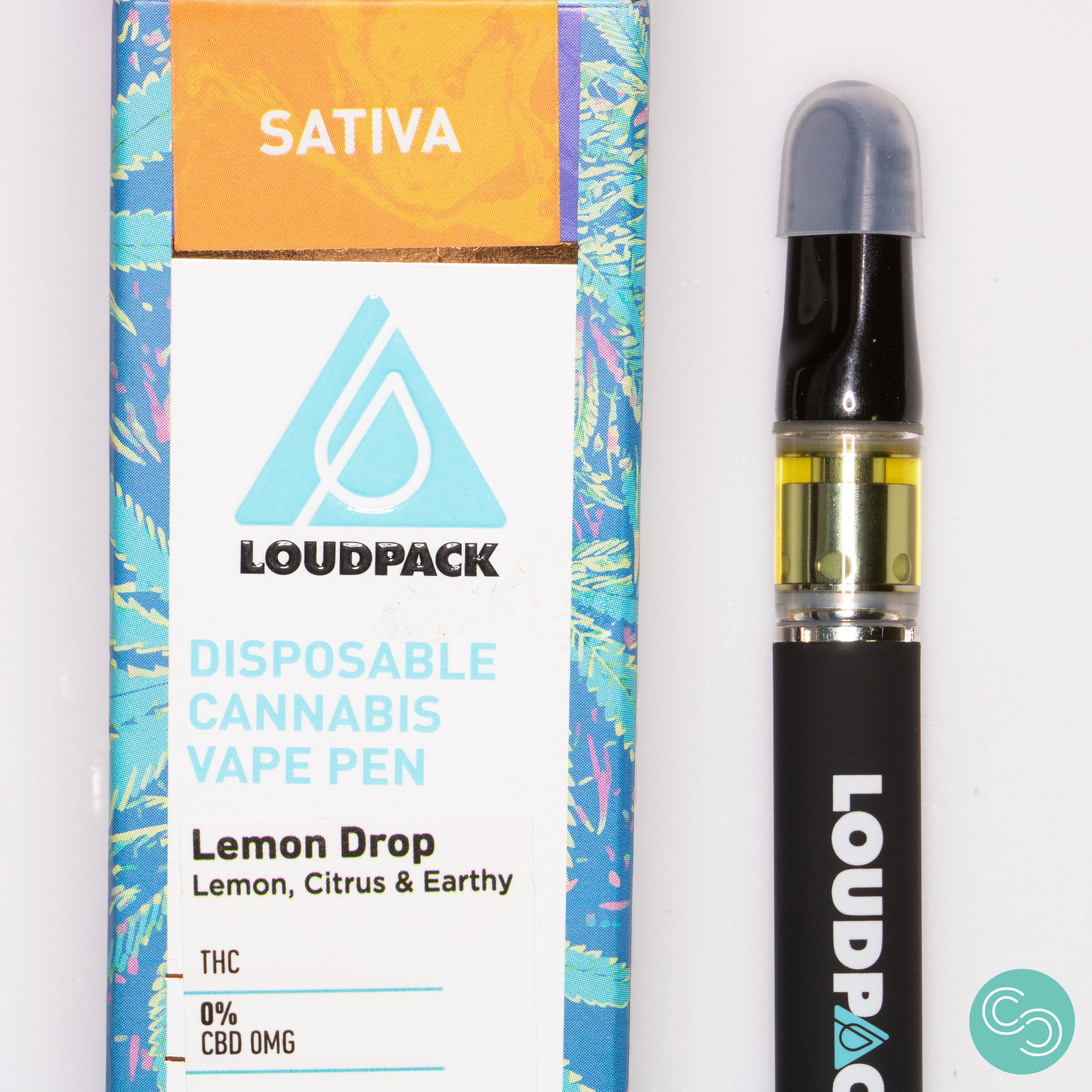 Loudpack Disposable Pen - Lemon Drop - 86% THC