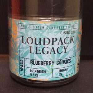 Loudpack Legacy Blueberry Cookies