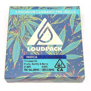 Loudpack: Pre-Roll Pack Trinidad OG (Indica)