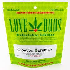 Love Buds Coo-Coo Caramels 200mg