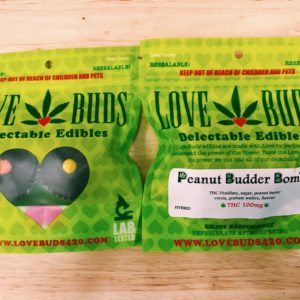 Love Buds - Peanut Butter Bombs - 100mg
