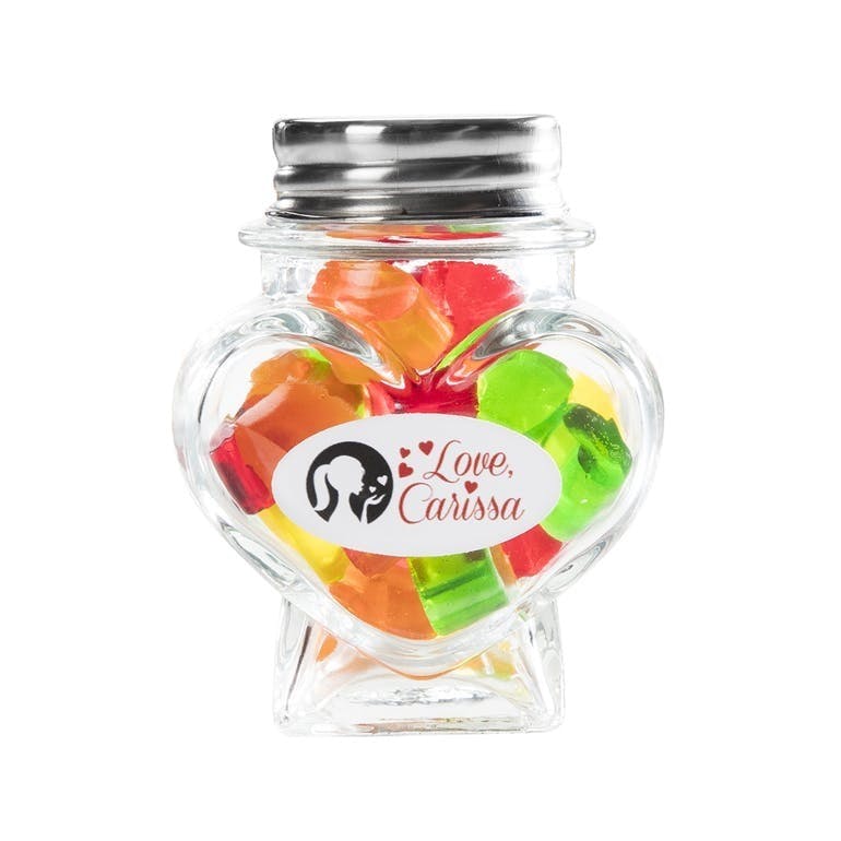 Love Carissa Gummies Heart Jar 120mg