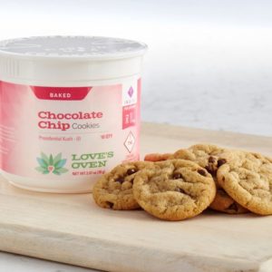 Love's Oven Chocolate Chip Cookies, 100mg