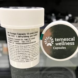 Low Dose Capsules by Temescal