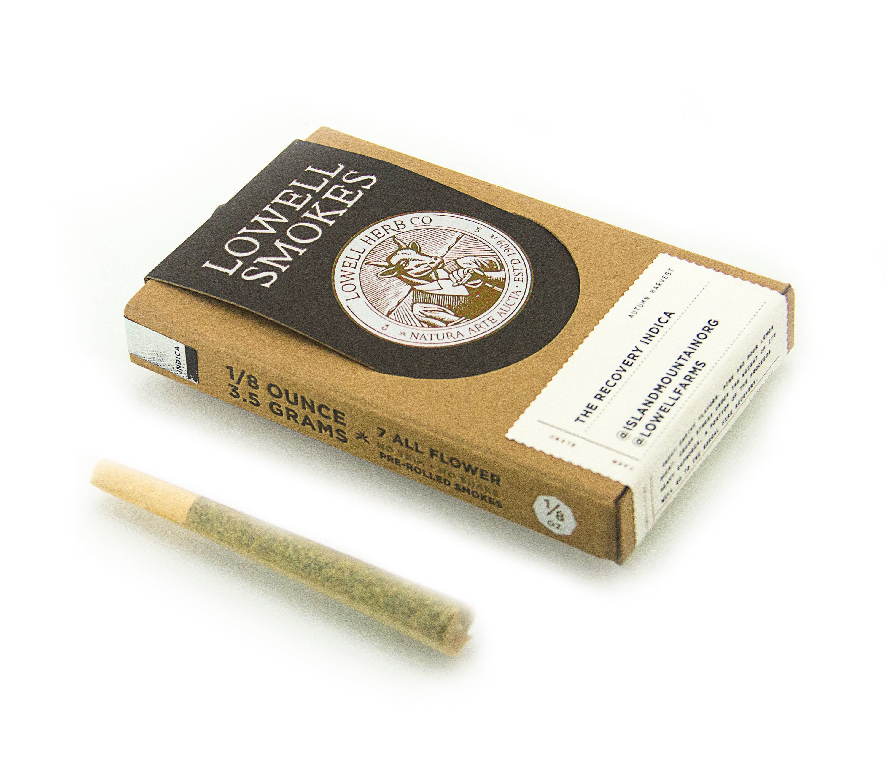 Lowell Smokes: Indica Blend 3.5g Pack