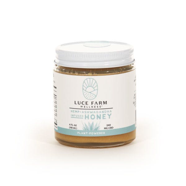 Luce Farm Hemp + Ashwagandha Infused Honey