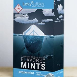 Lucky Edibles - PEPPERMINT 100mg Mints
