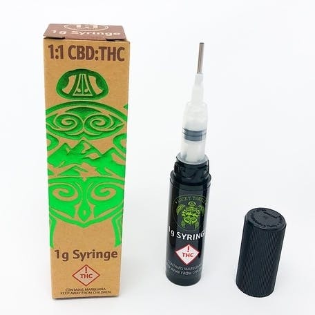Lucky Turtle Co2 1g Oil Indica Syringe