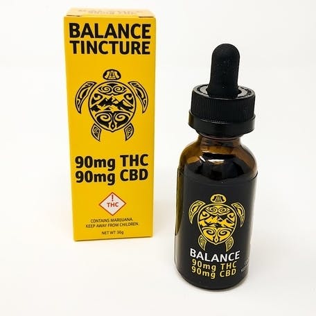 Lucky Turtle Mango Balance THC/CBD