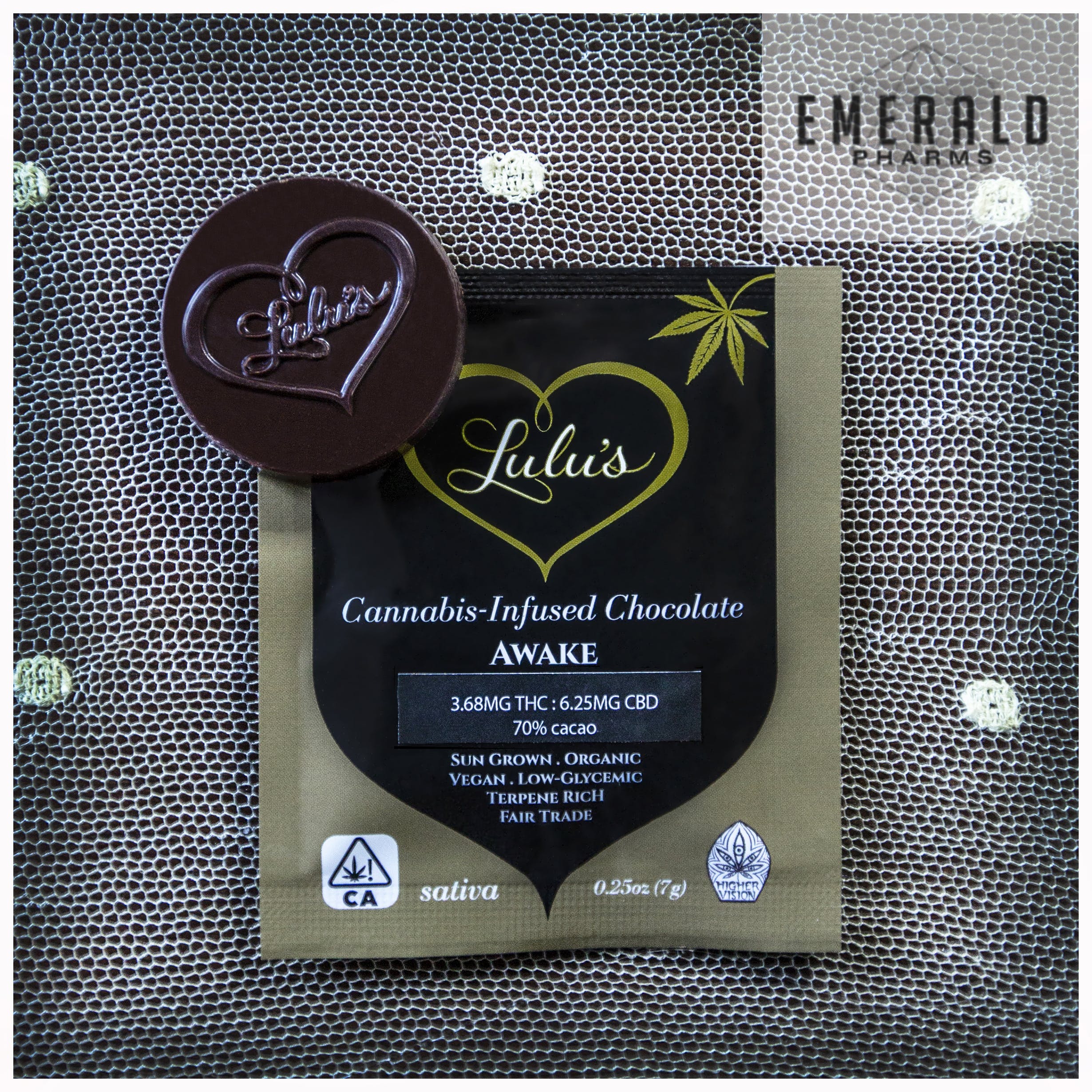 Lulu's Awake Cannabis Chocolate