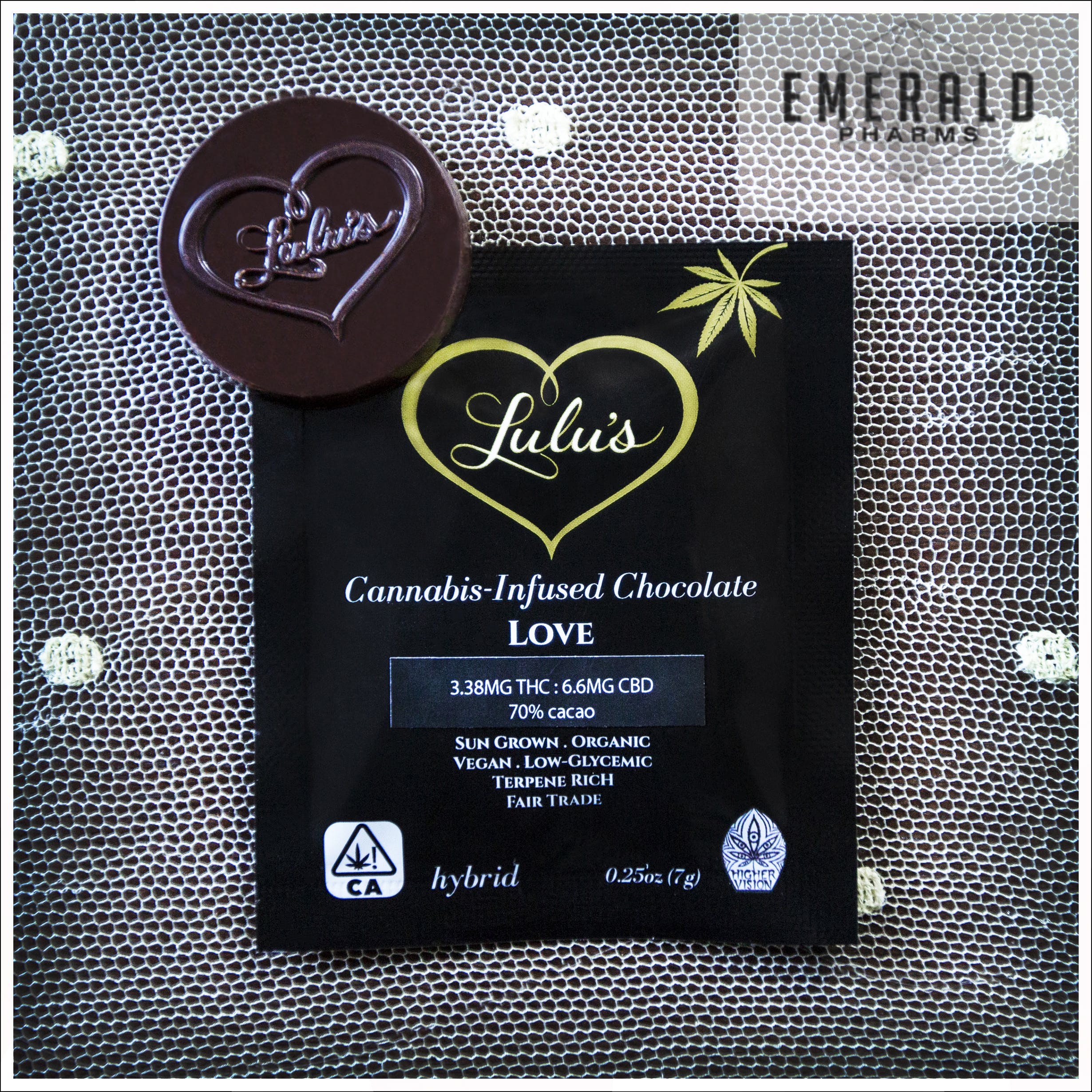 Lulu's Love Cannabis Chocolate