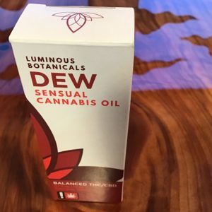 Luminous Botanicals - Dew Sensual Cannabis Oil 1:1