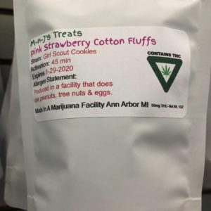 M-n-J's Treats Starwberry Cotton Fluffs
