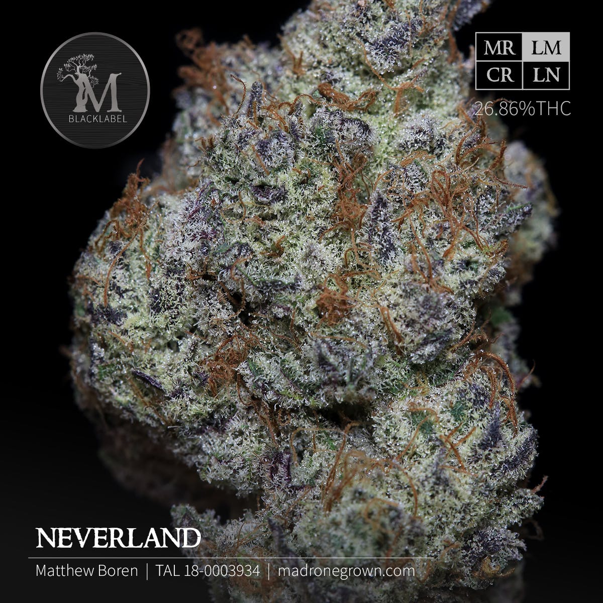 Madrone Neverland (17.86%THC) 25%OFF