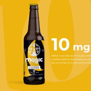 Magic Number "10" Cold Brew Coffee (10mg THC)