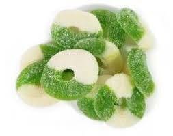 Mama Ganja- Gummy Rings- Green Apple