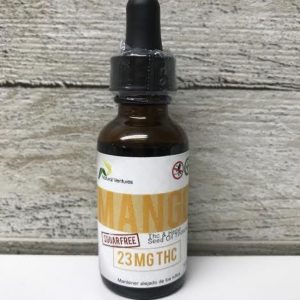 Mango THC & Hemp Seed Oil Tincture