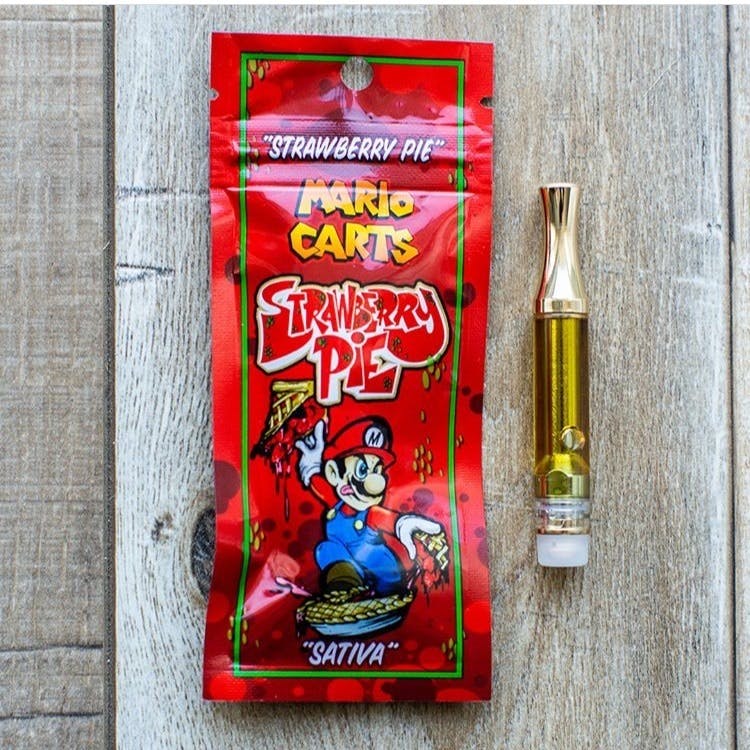 Mario Carts - Strawberry Pie