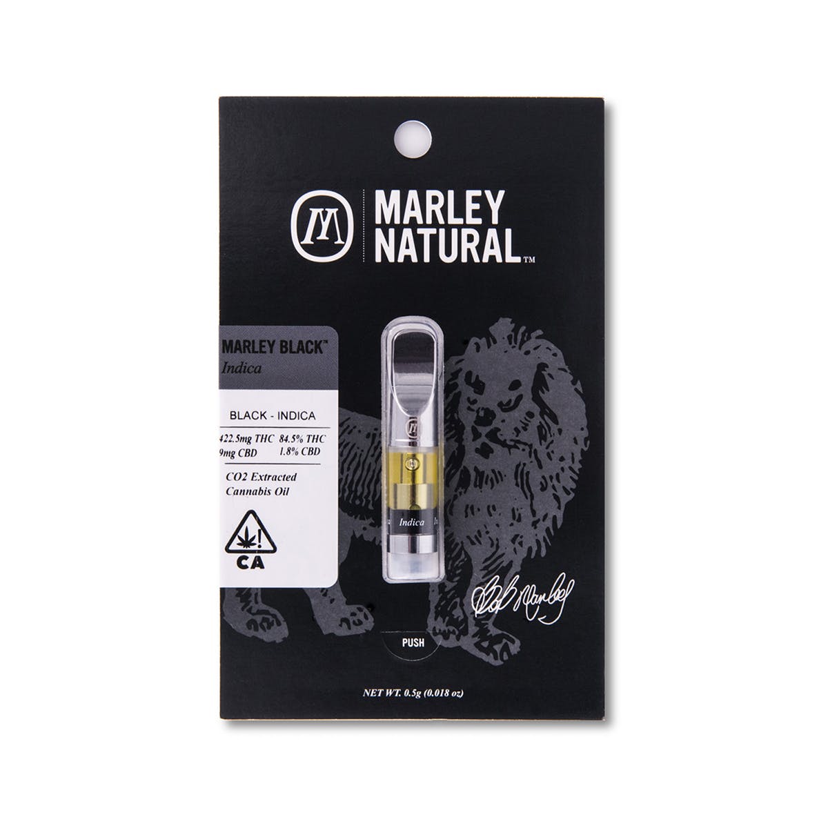 Marley Natural™ Black - Hash Plant Cartridge