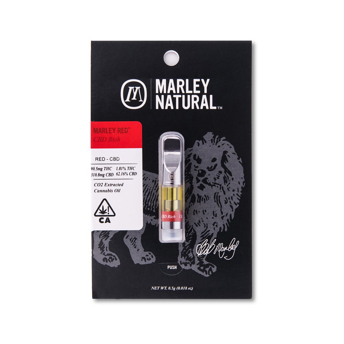 Marley Natural™ Red - CBD Cartridge