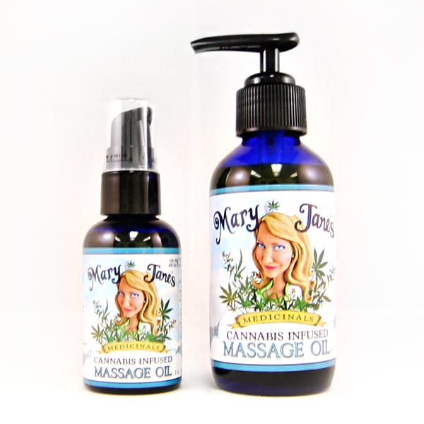 Mary Jane's Medicinals- Massage Oil 2 oz