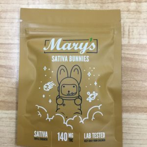 Mary’s 140mg Sativa Bunnies