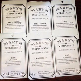 Mary's CBD Patch (tax included)