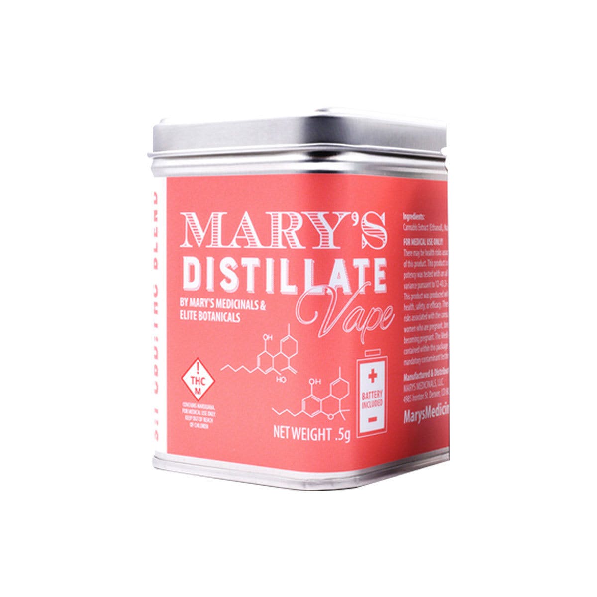 Mary's Distillate Vape Kit - 3:1 CBD:THC Blend