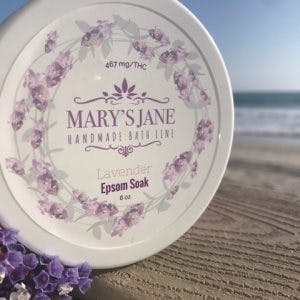 Mary's Jane: Lavender Epsom Soak 8oz