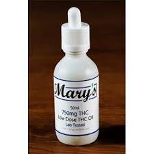 Marys Low Dose 750mg THC Tincture