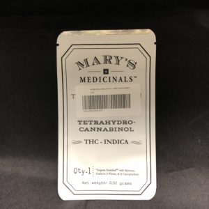 Mary's Medicinal Patch Indica, 20mg