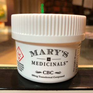 Mary's Medicinals 1:1 CBC Balm 100mg