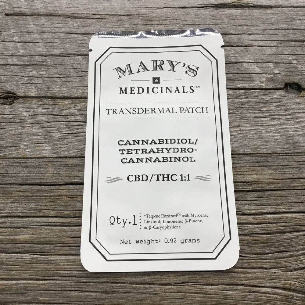 topicals-marys-medicinals-11-cbdthc-10mg-transdermal-patch