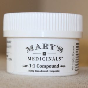Mary's Medicinals 1:1 CBD/THC Transdermal Compound
