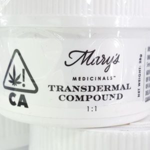 Mary's Medicinal's - 1:1 Trans-dermal Compound