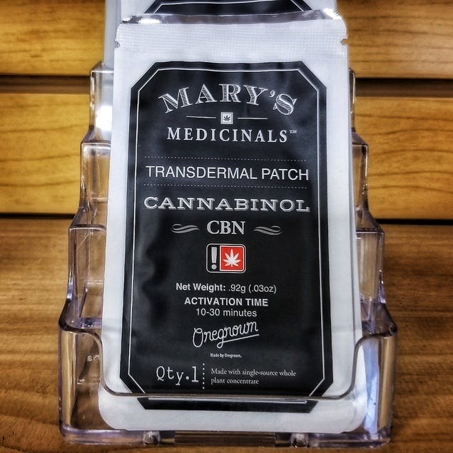 Mary's Medicinal's 1:1 Trans-dermal Patch #19977