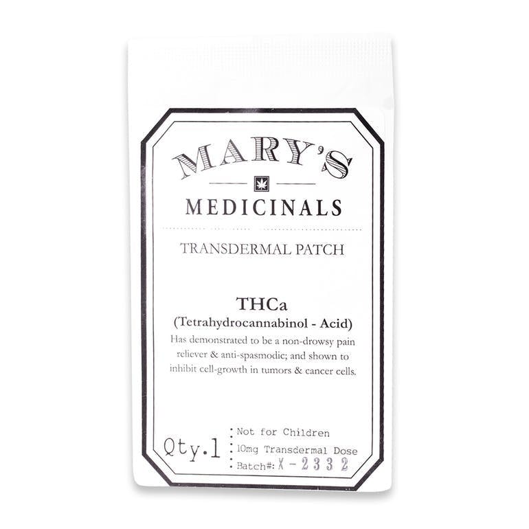 Mary's Medicinals - 30 Pack THCa Transdermal Patch, 10mg - MED