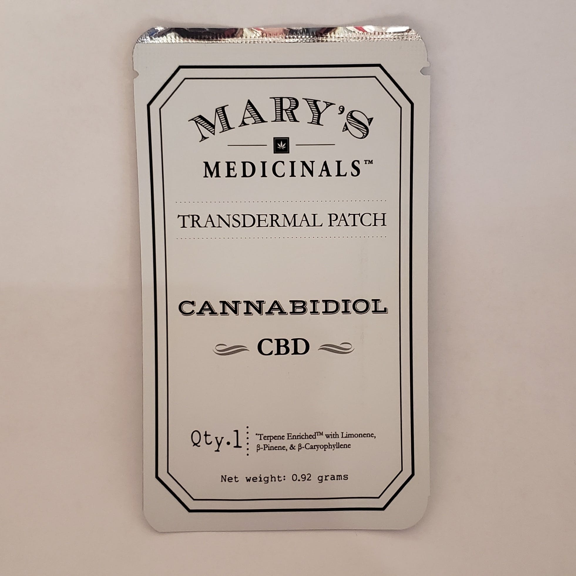 Mary's Medicinals CBD 10mg Patch