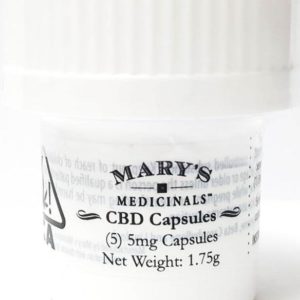 Mary's Medicinals - CBD Capsuls, 5ct