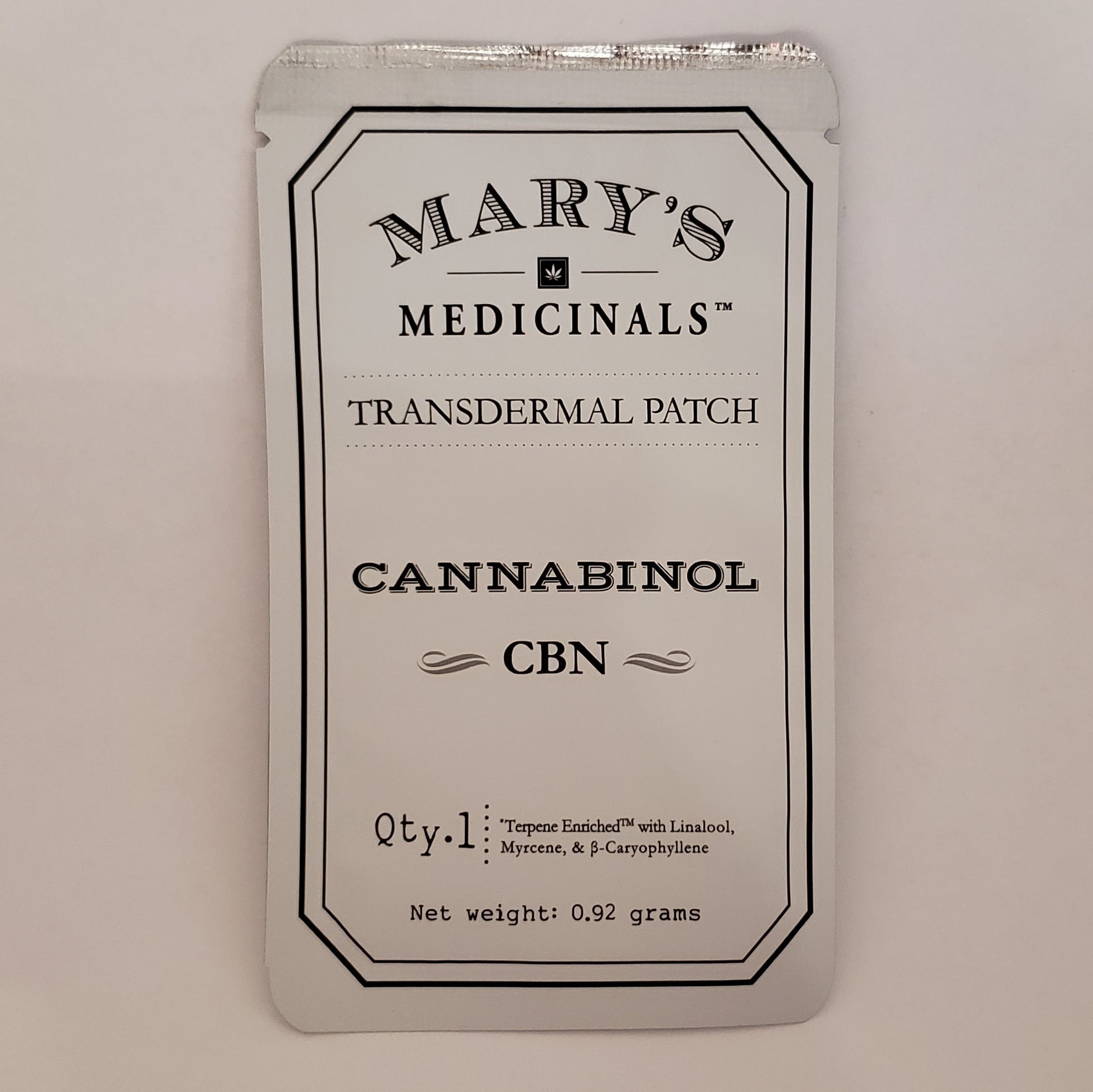 Mary's Medicinals CBN 10mg Patch