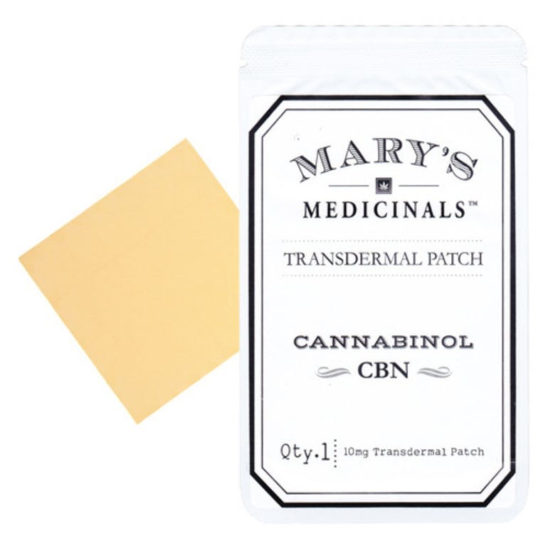 topicals-marys-medicinals-cbn-10mg-transdermal-patch