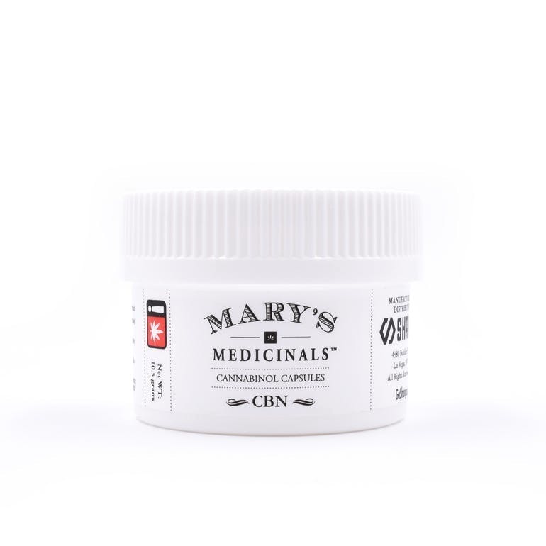 Mary's Medicinals CBN 150mg Capsules