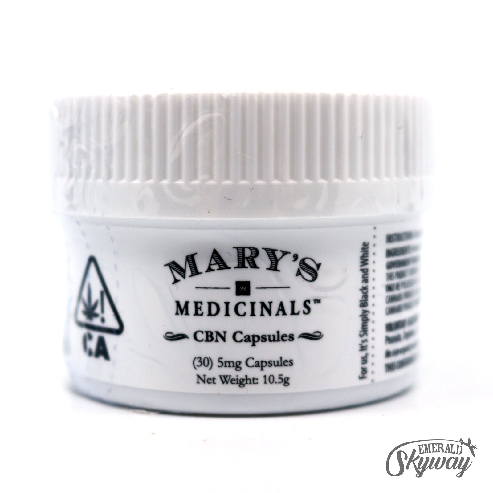 Mary's Medicinals: CBN Capsules - 30 pack