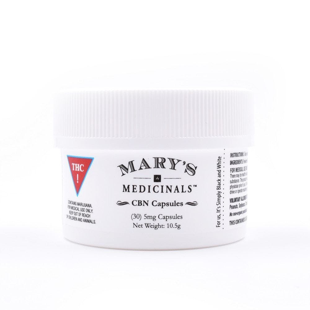 Mary's Medicinals- CBN Capsules