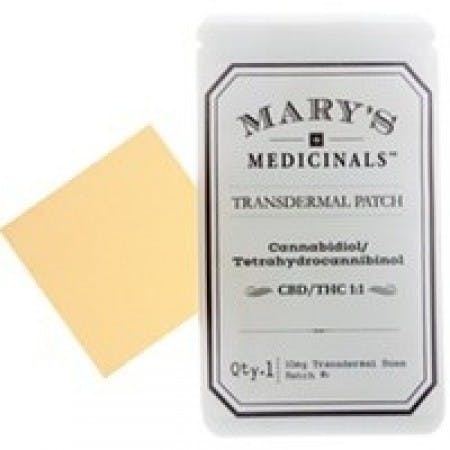 Marys Medicinals - Patch - 1:1 CBD:THC (10mg)