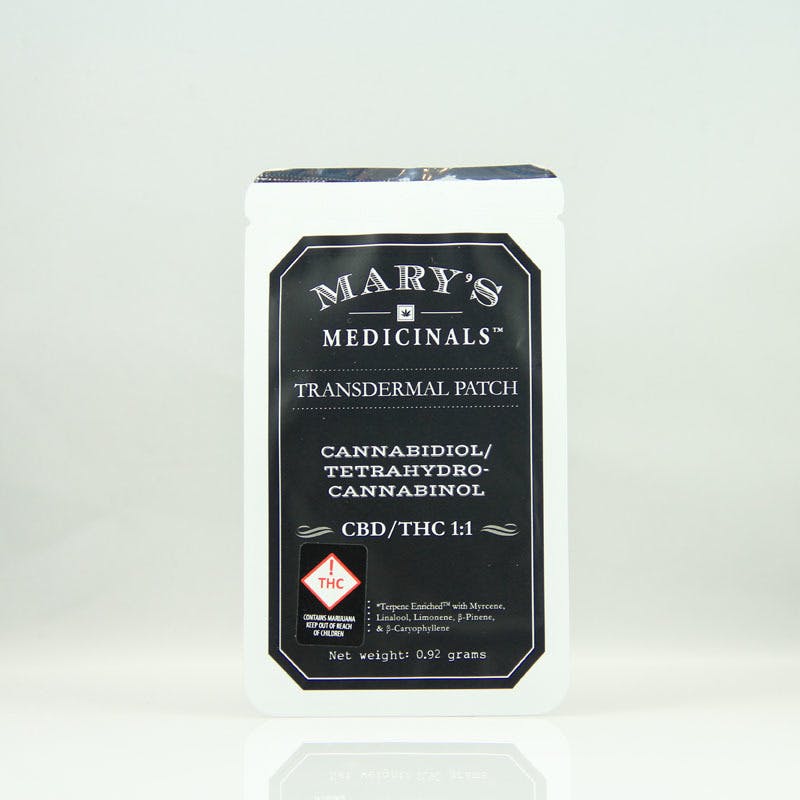 Mary's Medicinals Patch- 1:1 CBD/THC (Tax Included)