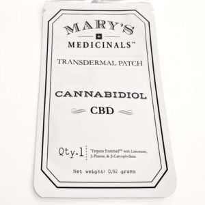 Marys Medicinals - Patch - CBD (10mg)