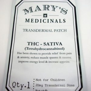 Mary's Medicinals Patch THC - Sativa