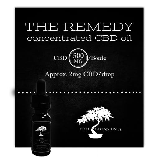 Mary's Medicinals Remedy CBD Tincture 500mg(tax not included)